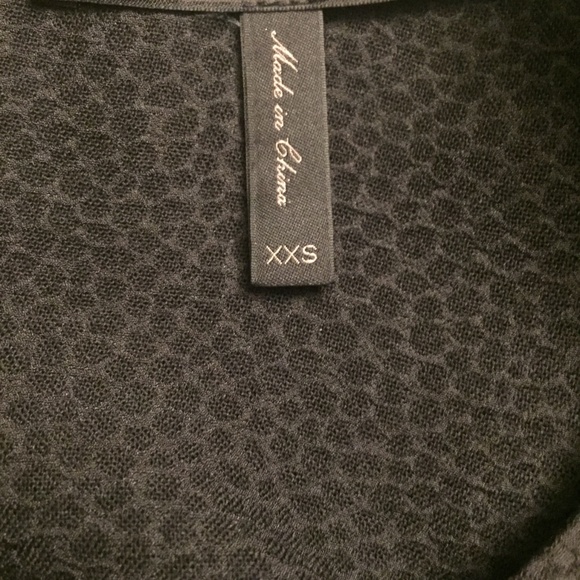 BCBG MaxAzria "Tracey" Angel-Sleeve Pebbled Blouse - Picture 5 of 8